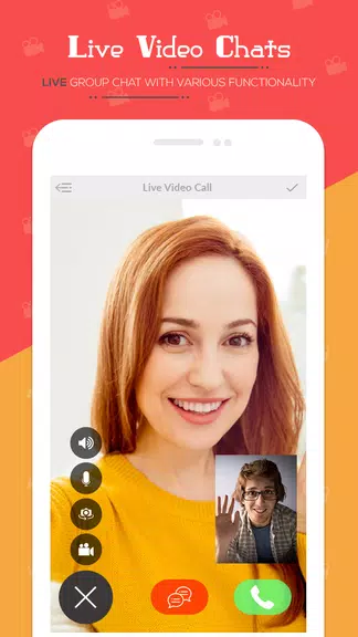 Live Video Chat - Random Video Call with Girls Ảnh chụp màn hình 2