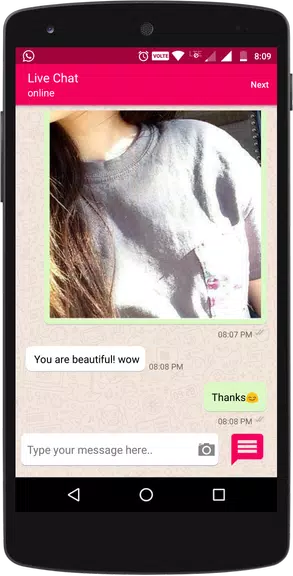 Anonymous chat - Anon Chat Captura de pantalla 3