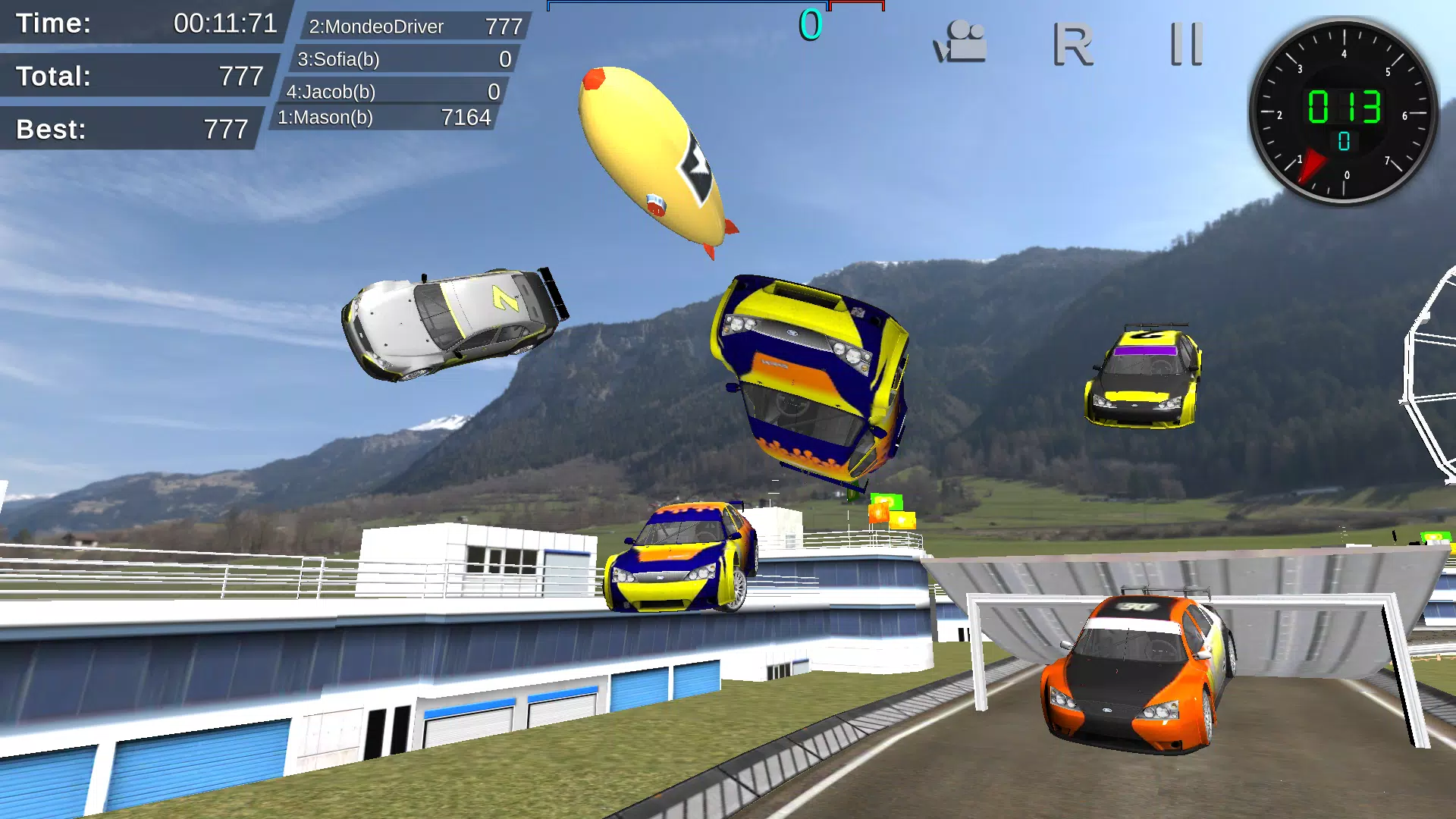 DriftZone: Mondeo Race Madness ဖန်သားပြင်ဓာတ်ပုံ 1