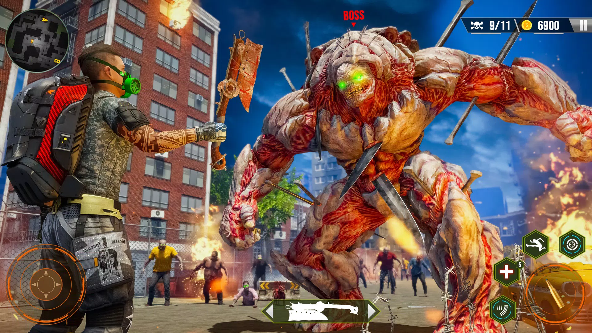 Dead Zombie Gun Shooter Games 스크린샷 2