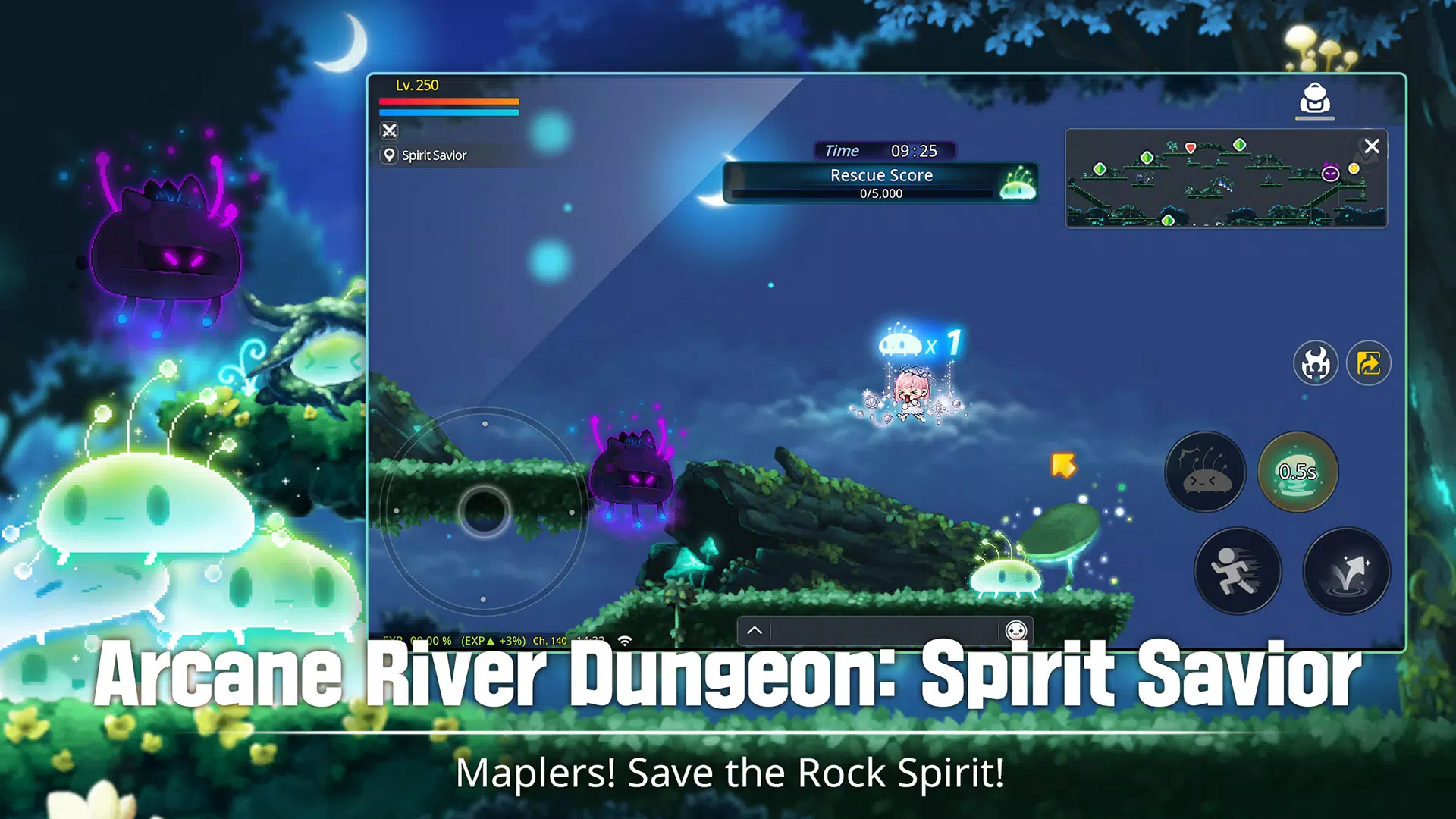 MapleStory M - Fantasy MMORPG Screenshot 0