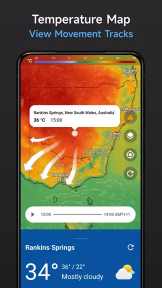 Live Weather & Radar Map 스크린샷 2