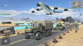 Army Vehicle Cargo: Truck Game スクリーンショット 2