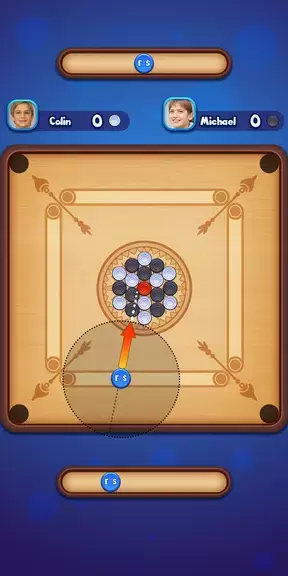 Carrom Strike - Disc Pool Game Ảnh chụp màn hình 0