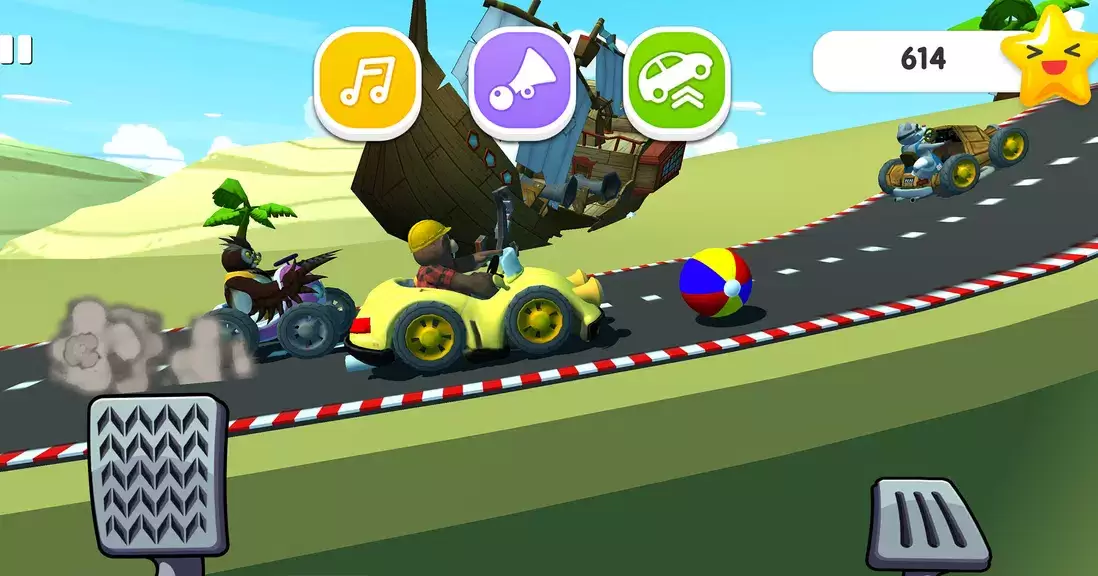 Fun Kids Cars Racing Game 2 ဖန်သားပြင်ဓာတ်ပုံ 1