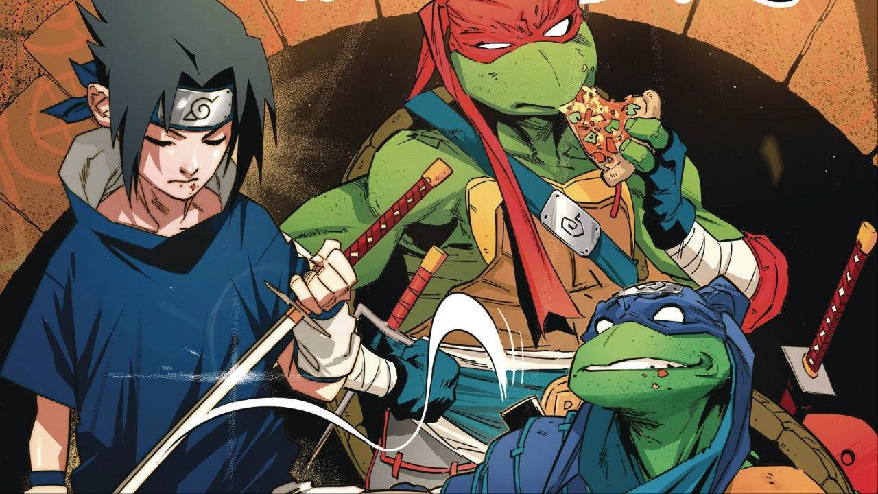 Tmnt x naruto #3 preview 1