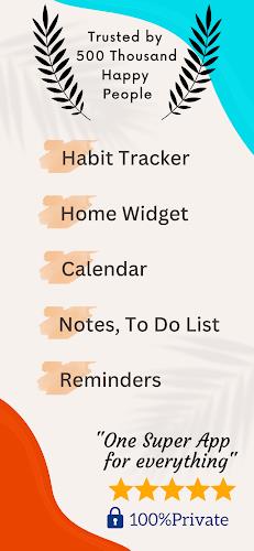 Habit Tracker Planner HabitYou Tangkapan skrin 0