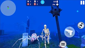 Skeleton Hunter: Survival 3D Ảnh chụp màn hình 0