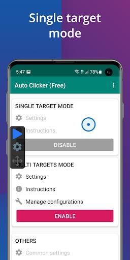 Auto Clicker - Automatic tap ဖန်သားပြင်ဓာတ်ပုံ 0