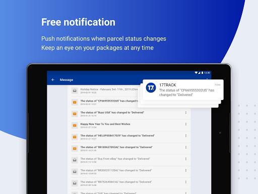 17TRACK Package Tracker Screenshot 1