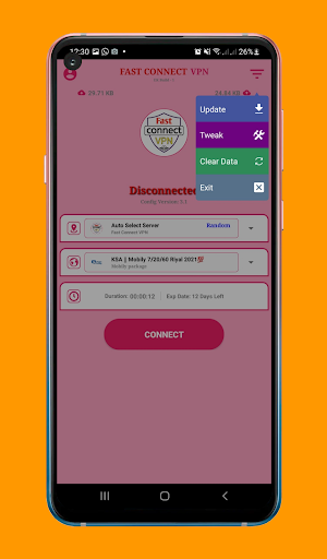 Fast Connect VPN スクリーンショット 3