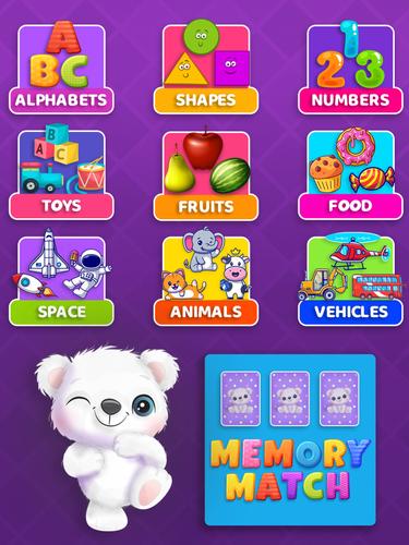 Baby Boo - MemoryMatch Screenshot 3