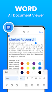Docx Reader - PDF, XLSX, PPTX应用截图第0张