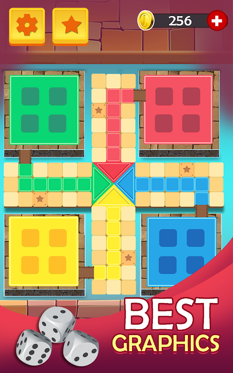 Ludo Fun: Free Family Dice Game Captura de tela 0