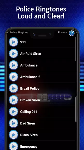 Police Ringtones スクリーンショット 0