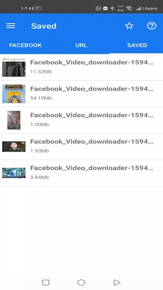 Schermata Facvid: Reels video downloader 1