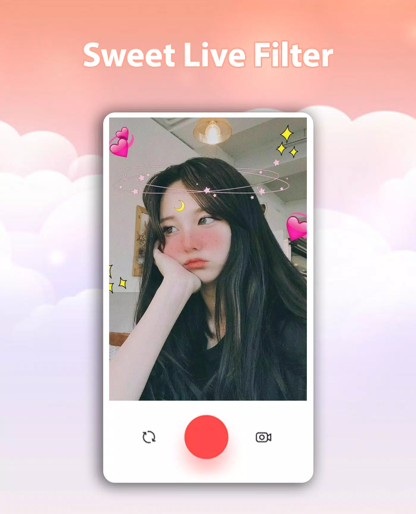 Sweet Live Filter Zrzut ekranu 1