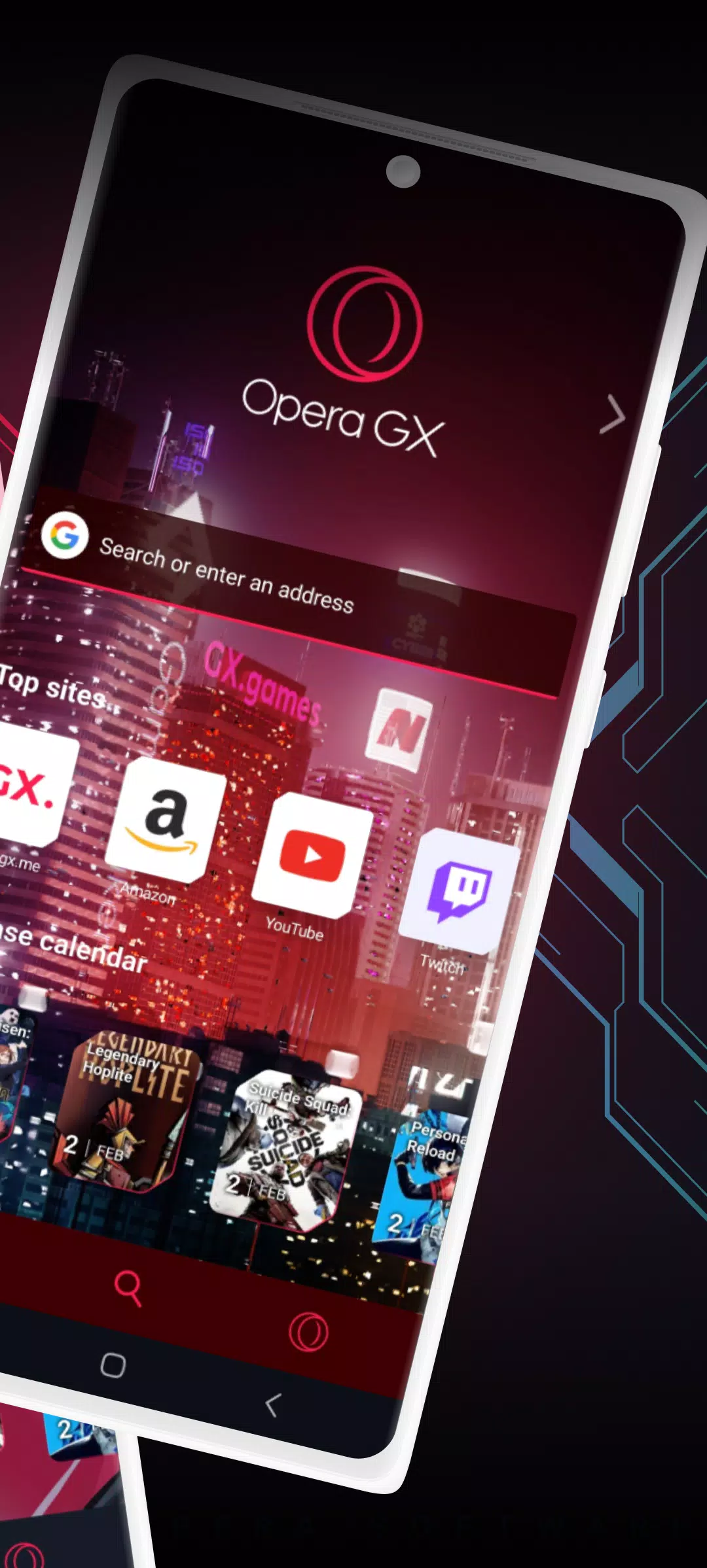 Opera GX: Gaming Browser应用截图第1张