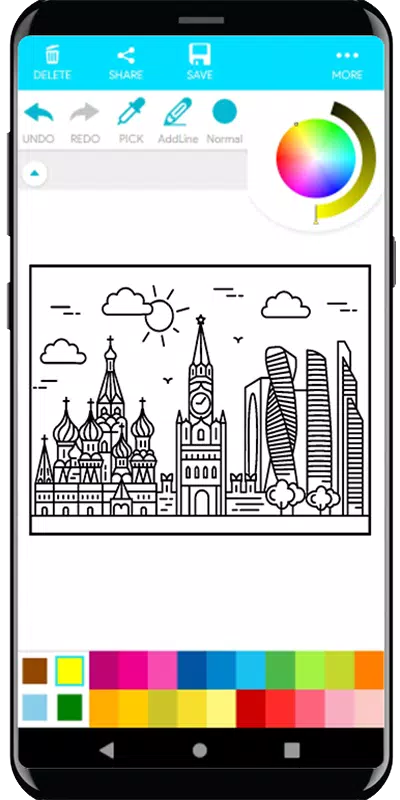 Coloring Travels Скриншот 1