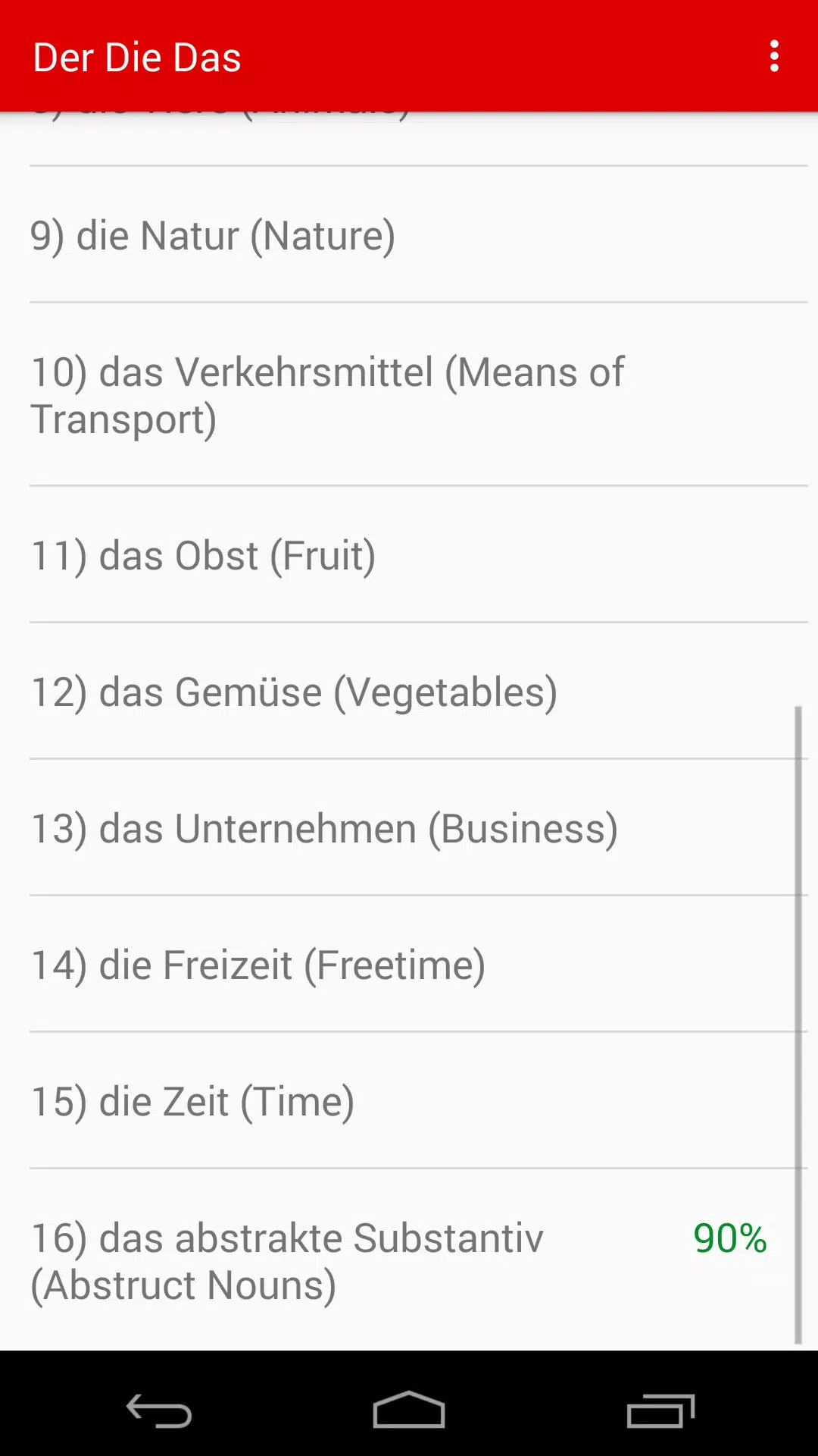 Der Die Das German Grammar Captura de pantalla 1