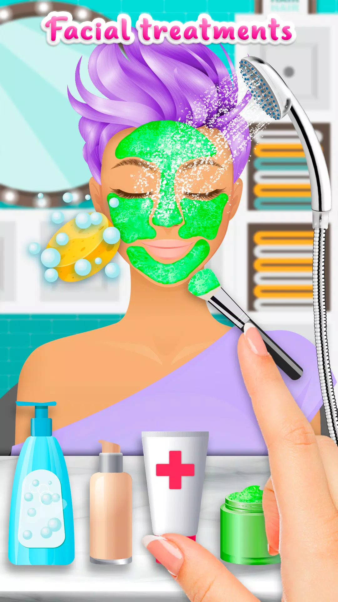 Makeup Beauty Salon Game Girls Schermafbeelding 1