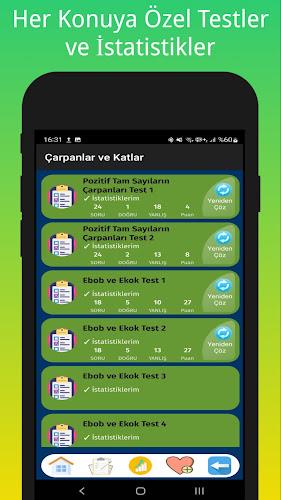 8. Sınıf Test Çöz Tüm Dersler スクリーンショット 2