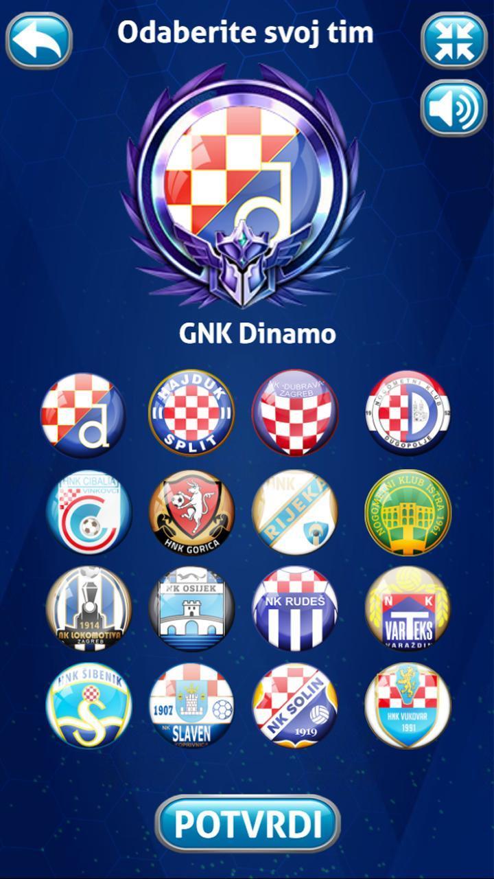 Croatian Football Game Captura de pantalla 1