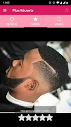 AfroBarber: men afro hairstyle Ekran Görüntüsü 1