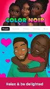 Color Noir Coloring Book App স্ক্রিনশট 0