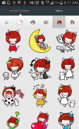 Emoji Stickers for chat Apps Schermafbeelding 1