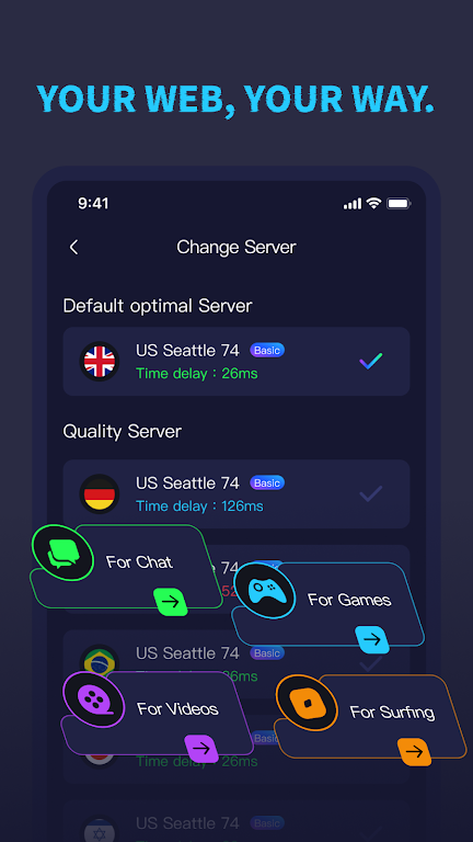 BJ Proxy ภาพหน้าจอ 3