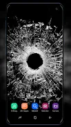 Broken Screen Wallpaper Schermafbeelding 3