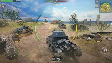 Battle Tanks: Panzer Spiele スクリーンショット 2