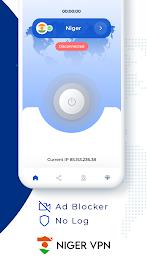 VPN Niger - Get Niger IP 스크린샷 1