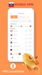 Russia VPN - Private Proxy Captura de pantalla 2