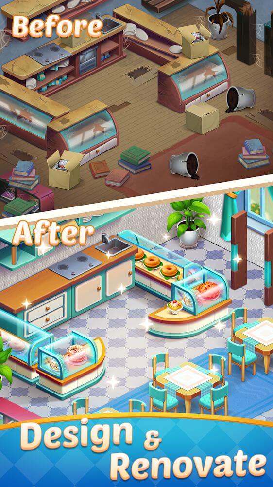 Merge Town - Decor Mansion Mod Ảnh chụp màn hình 1