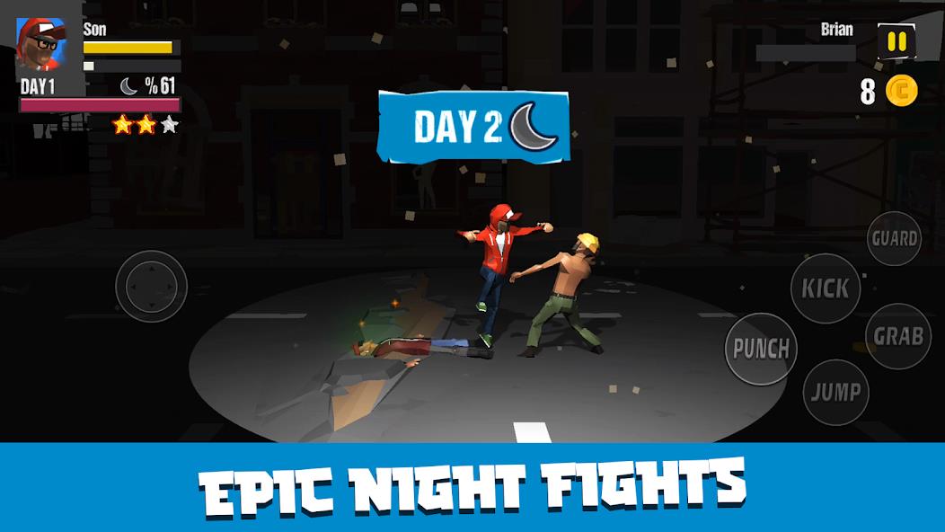 City Fighter vs Street Gang Mod Zrzut ekranu 1