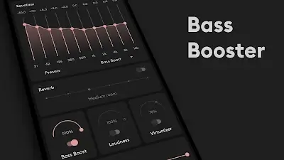 Flat Equalizer - Bass Booster Tangkapan skrin 2