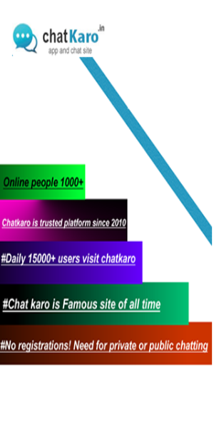 Chat Karo Captura de pantalla 1