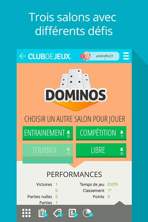 Schermata Dominos ClubDeJeux 0