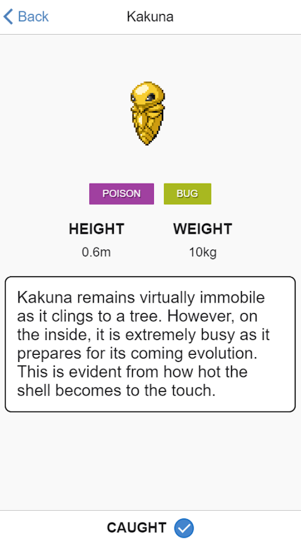 Pokedex Tracker Capture d'écran 2
