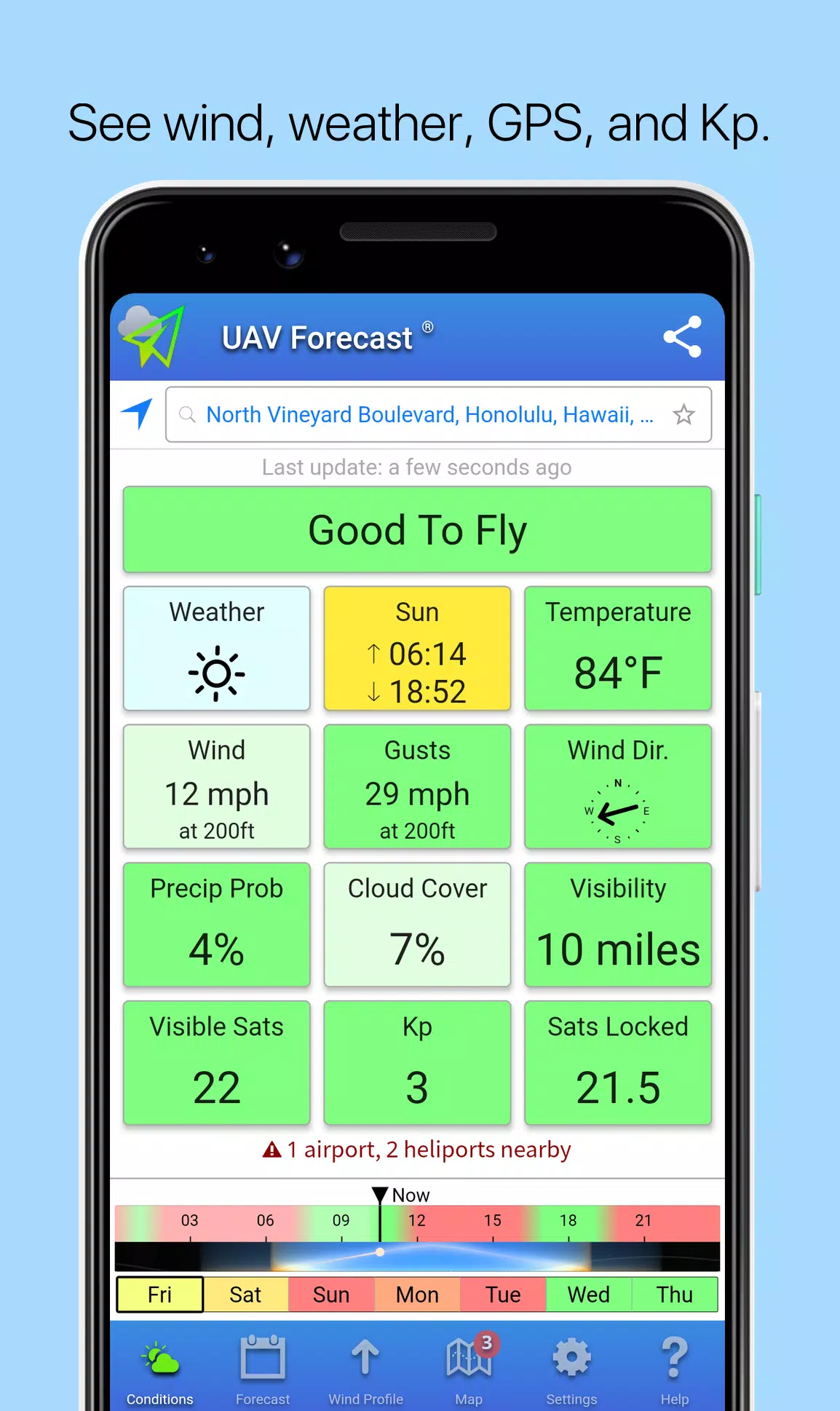UAV Forecast 스크린샷 0