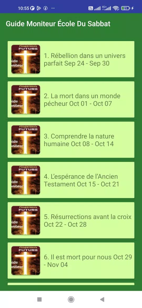 Schermata Guide Moniteur École Du Sabbat 0