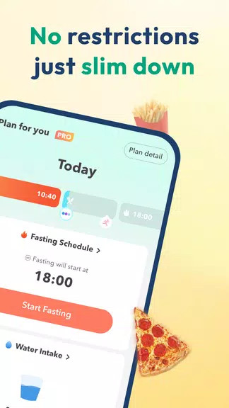 Litely: Fasting Plan & Tracker Zrzut ekranu 1