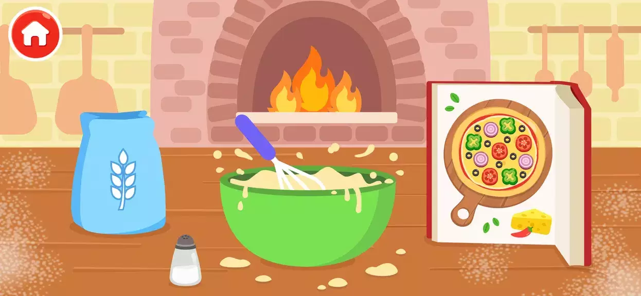 Schermata Pizza Cooking Games for Kids 1