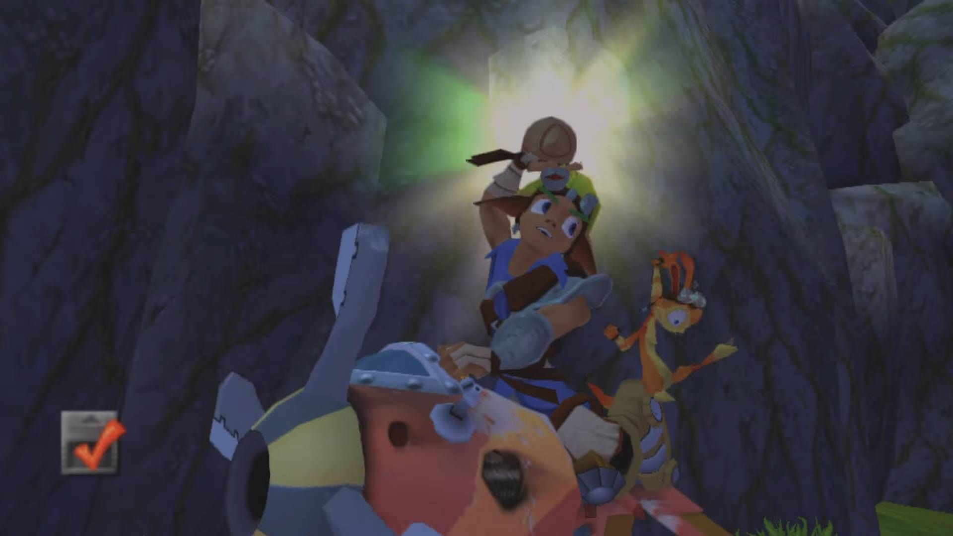 Acquire All Precursor Cells in Jak and Daxter's Precursor Basin