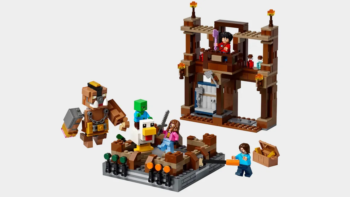 Ang mga set ng Lego ay nagbubunyag ng mga mobs sa pelikulang Minecraft ng Jack Black