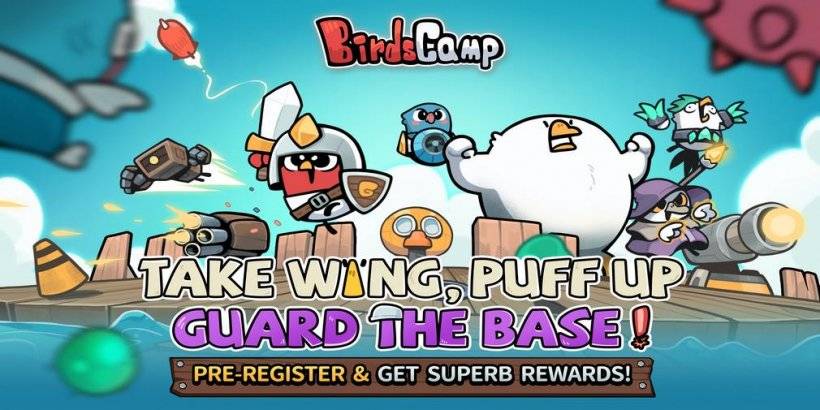 Ang Birds Camp ay isang Cutesy Tower Defense na nakikita kang nagtatayo ng isang kubyerta upang kunin ang lahat ng mga assailant