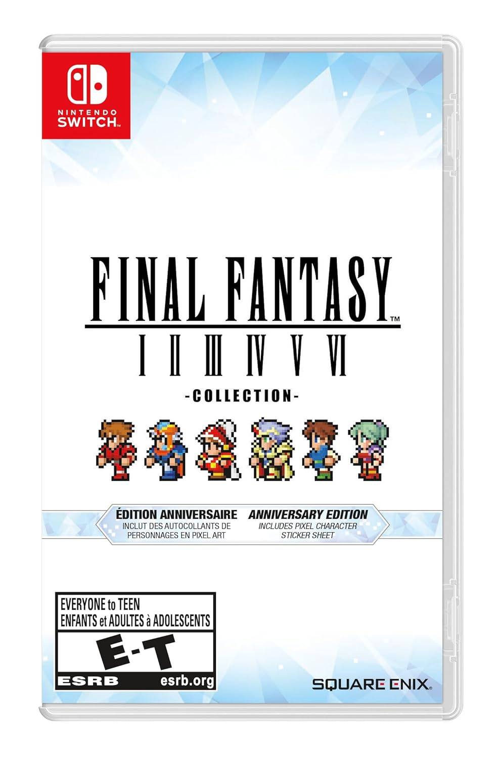 Final Fantasy I-VI Coleção Edição atinge o preço baixo de todos os tempos na Amazon