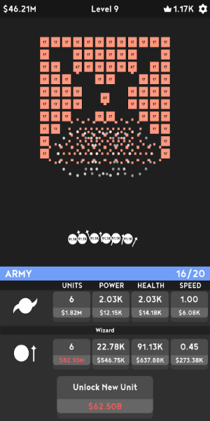 The Army - Idle Strategy Game Mod Скриншот 1